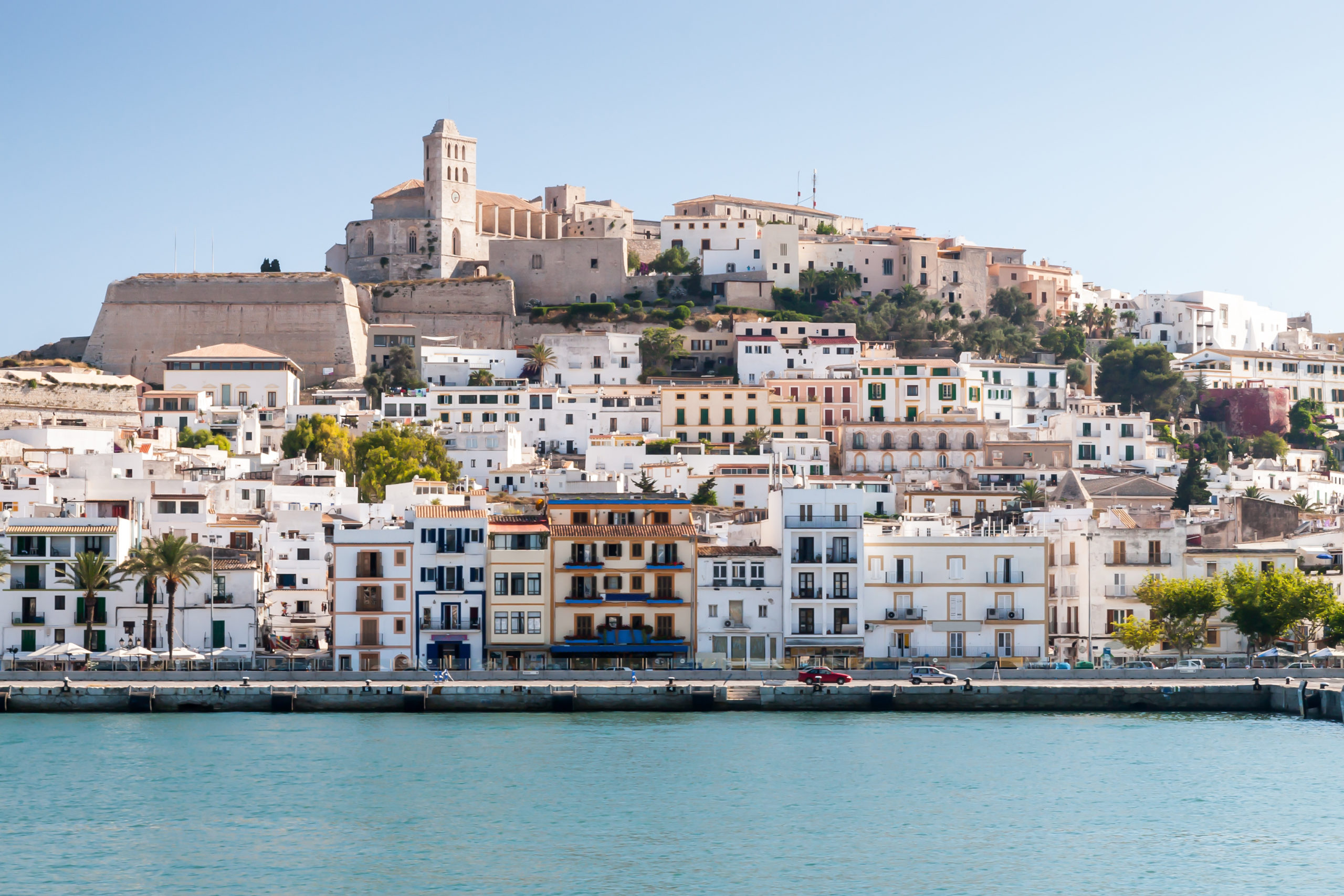 Eivissa - the capital of Ibiza, Spain